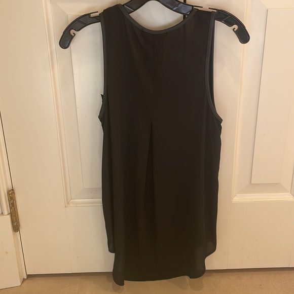 NEVER WORN black tank with zipper designs - Picture 5 of 5